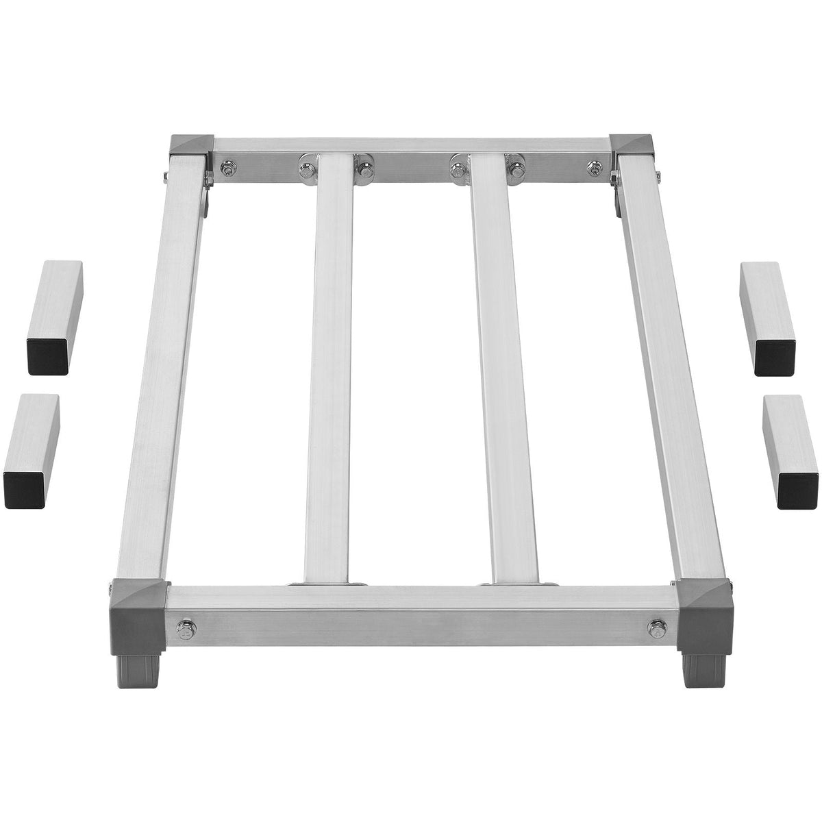 Aluminum Dunnage Rack, 36' x 20' Commercial Food Floor Rack, 8' Off the Floor, 1000 lbs Capacity All-Welded Aluminum Storage Rack, for Storage in Restaurants, Kitchens, Garages and Vehicles