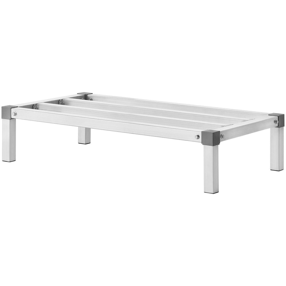 Aluminum Dunnage Rack, 36' x 20' Commercial Food Floor Rack, 8' Off the Floor, 1000 lbs Capacity All-Welded Aluminum Storage Rack, for Storage in Restaurants, Kitchens, Garages and Vehicles
