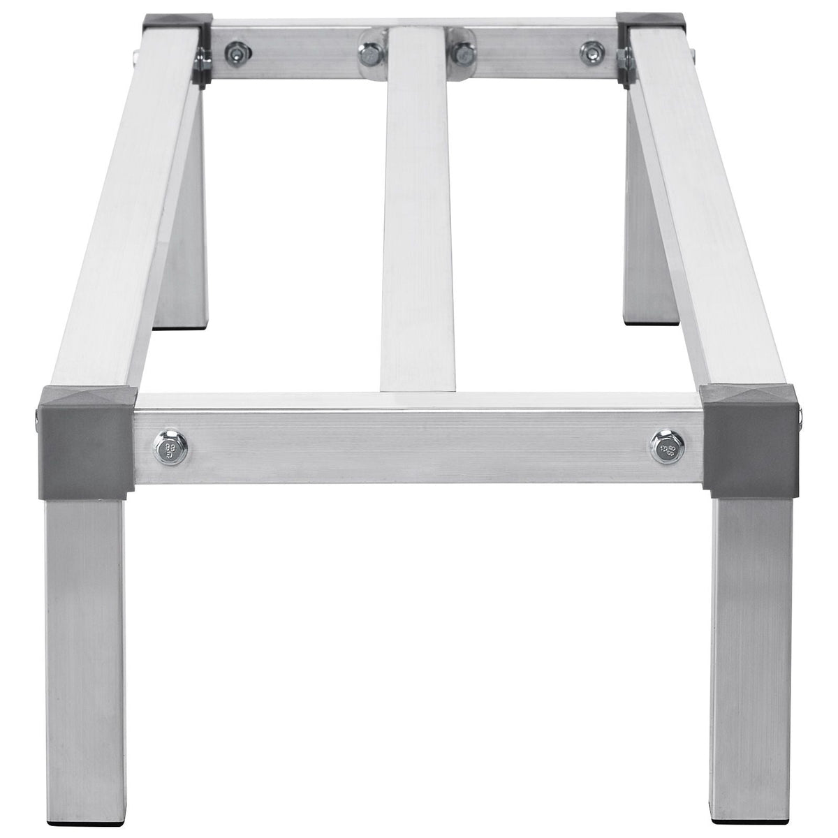 Aluminum Dunnage Rack, 48' x 14' Commercial Food Floor Rack, 8' Off the Floor, 1000 lbs Capacity All-Welded Aluminum Storage Rack, for Storage in Restaurants, Kitchens, Garages and Vehicles