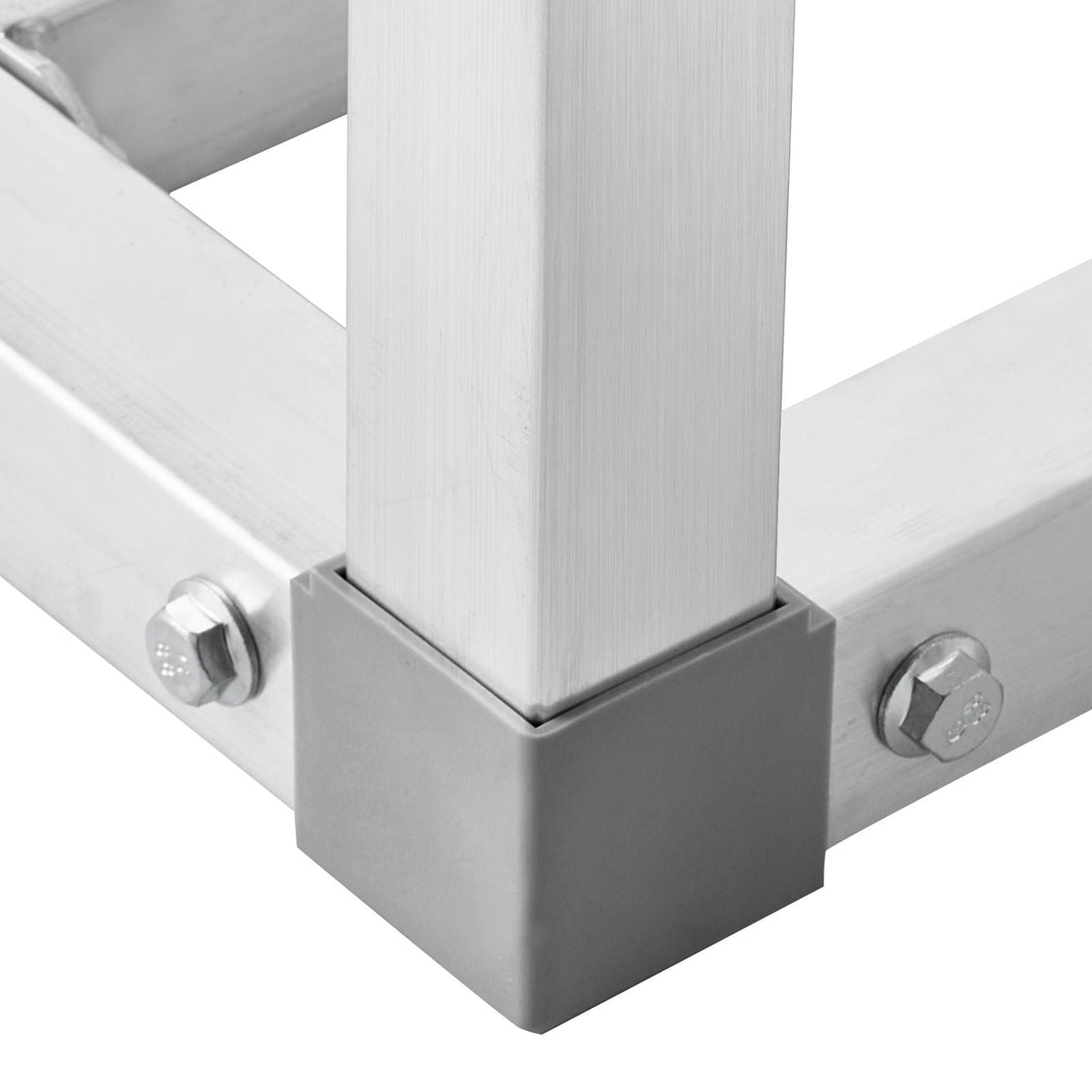 Aluminum Dunnage Rack, 48' x 14' Commercial Food Floor Rack, 8' Off the Floor, 1000 lbs Capacity All-Welded Aluminum Storage Rack, for Storage in Restaurants, Kitchens, Garages and Vehicles