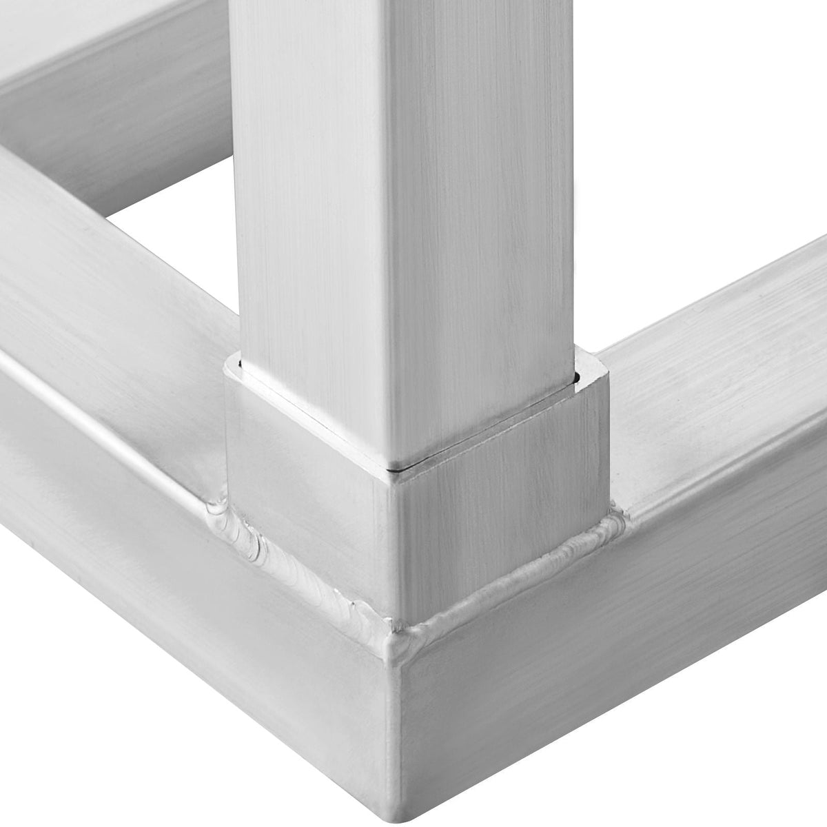 Aluminum Dunnage Rack, 48' x 20' Commercial Food Floor Rack, 12' Off the Floor, 1800 lbs Capacity All-Welded Aluminum Storage Rack, for Storage in Restaurants, Kitchens, Garages and Vehicles