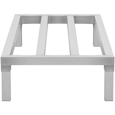 Aluminum Dunnage Rack, 48' x 20' Commercial Food Floor Rack, 8' Off the Floor, 1800 lbs Capacity All-Welded Aluminum Storage Rack, for Storage in Restaurants, Kitchens, Garages and Vehicles