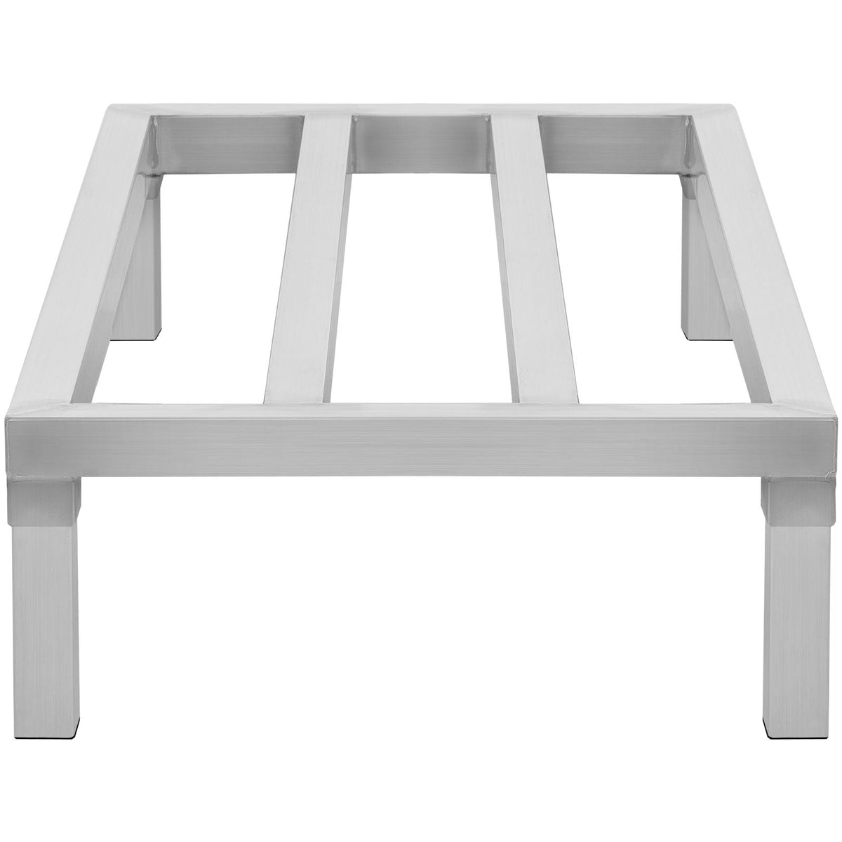 Aluminum Dunnage Rack, 48' x 20' Commercial Food Floor Rack, 8' Off the Floor, 1800 lbs Capacity All-Welded Aluminum Storage Rack, for Storage in Restaurants, Kitchens, Garages and Vehicles