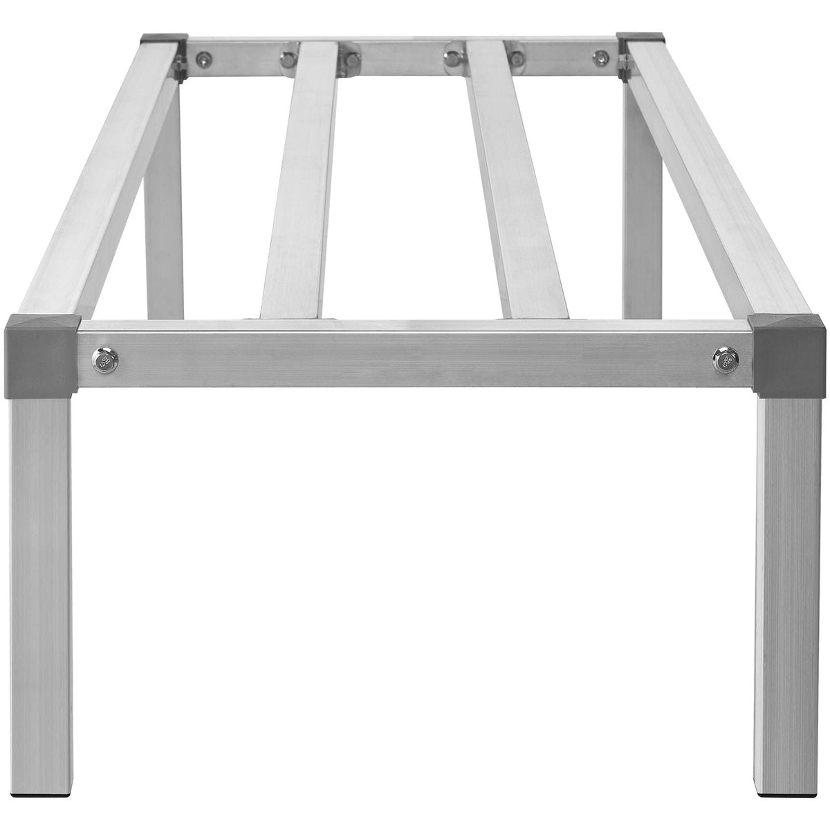 Aluminum Dunnage Rack, 60' x 20' Commercial Food Floor Rack, 12' Off the Floor, 1000 lbs Capacity All-Welded Aluminum Storage Rack, for Storage in Restaurants, Kitchens, Garages and Vehicles