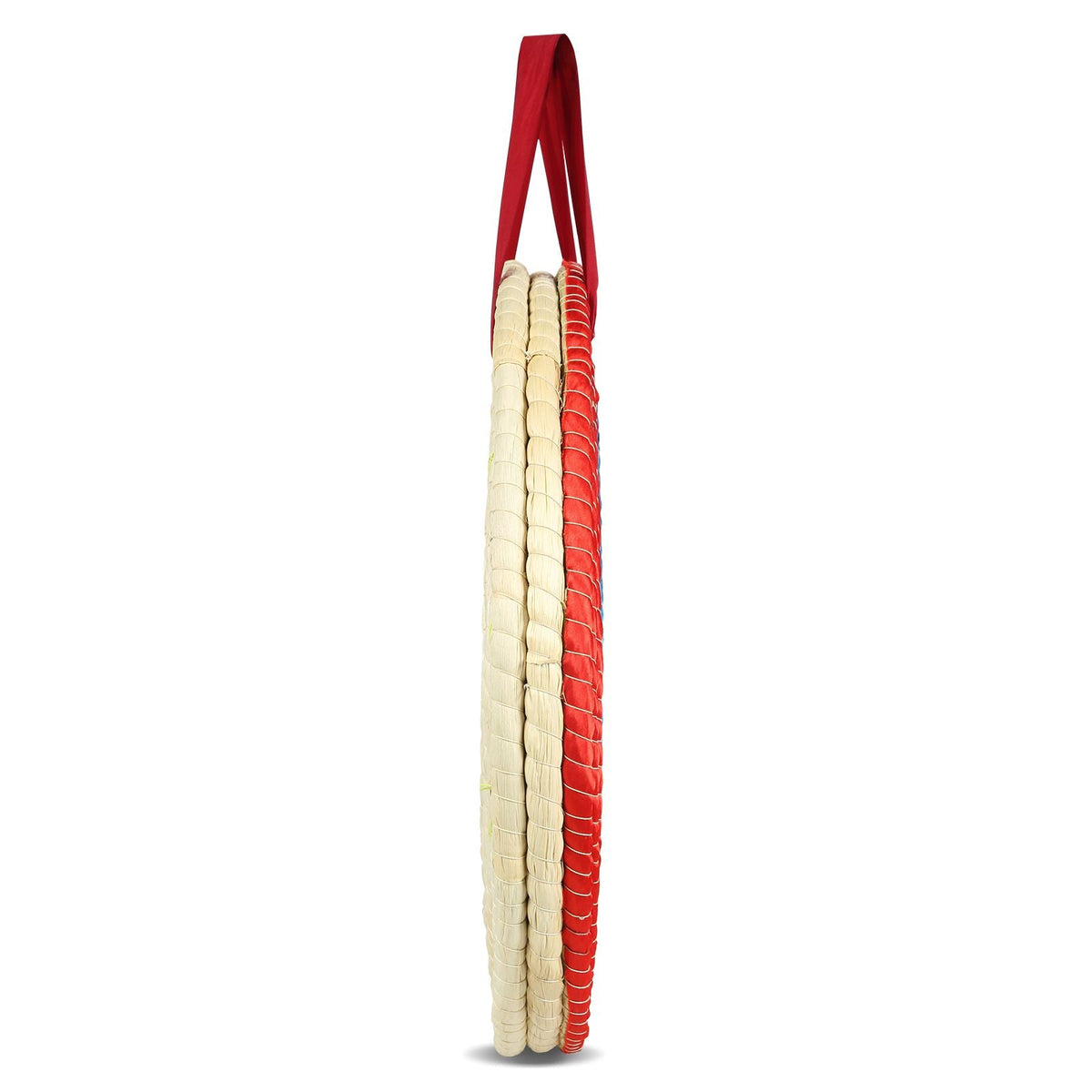 Archery Target, 3 Layers 20" Arrow Target, Traditional Solid Straw Round Archery Target Shooting Bow, Hand-Made Arrows Target, Coloured Rope Target for Backyard Outdoor Hunting Shooting Practice