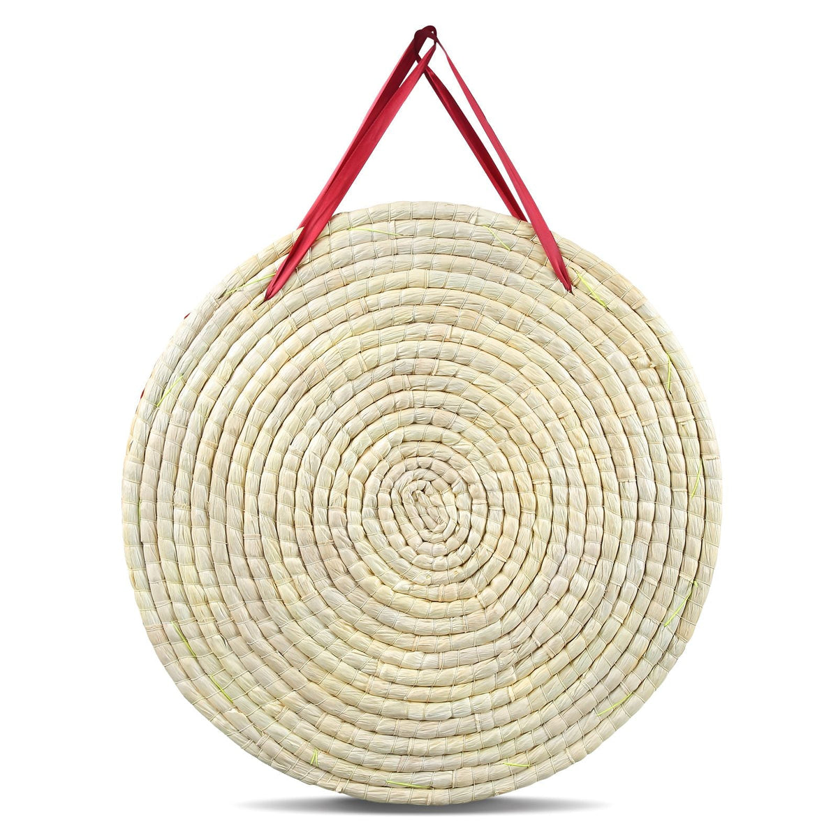 Archery Target, 3 Layers 20" Arrow Target, Traditional Solid Straw Round Archery Target Shooting Bow, Hand-Made Arrows Target, Coloured Rope Target for Backyard Outdoor Hunting Shooting Practice