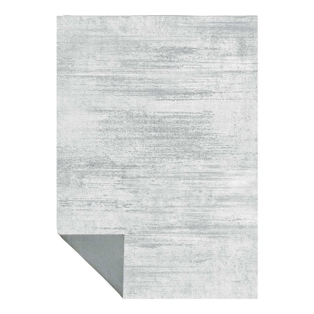 Area Rug, 10 x 14 ft Large Washable Rug, Non-Slip and Tear-Resistant Soft Carpet, Pet & Child Friendly Modern Area Rugs, Indoor Mat for Bedroom, Office, Living Room, Kids Room, Entryway, Gray