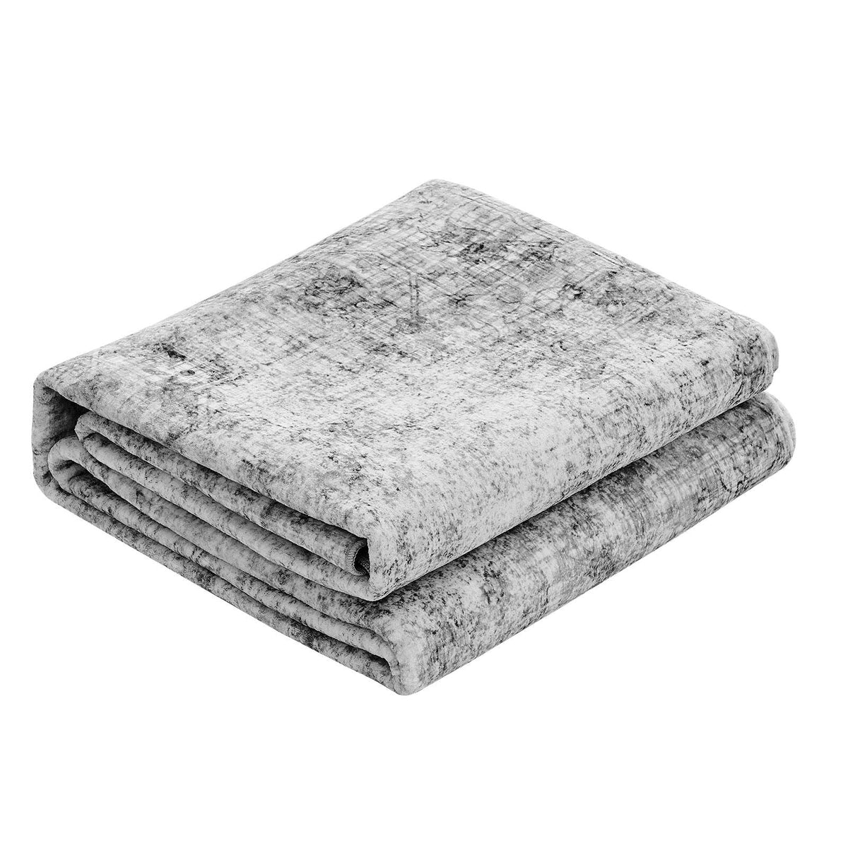 Area Rug, 6 x 9 ft Large Washable Boho Rug, Non-Slip and Tear-Resistant Soft Carpet, Pet & Child Friendly Bohemian Area Rugs, Indoor Mat for Bedroom, Living Room, Kids Room, Entryway, Gray