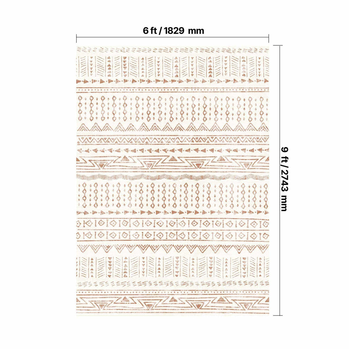 Area Rug, 6 x 9 ft Large Washable Rug, Non-Slip and Tear-Resistant Soft Carpet, Pet & Child Friendly Modern Area Rugs, Indoor Mat for Bedroom, Office, Living Room, Kids Room, Entryway, Beige