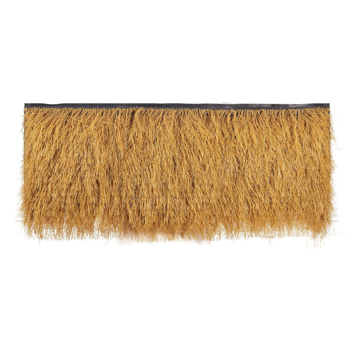 Artificial Thatch Grass Roof, 1.3 x 3.9 ft Tiki Bar Hut Thatch Roofing Roll, Waterproof & Fire-Resistant, Palapa Tiki Roof Mat for Patio Pool Beach Tropical Hawaiian Party Décor