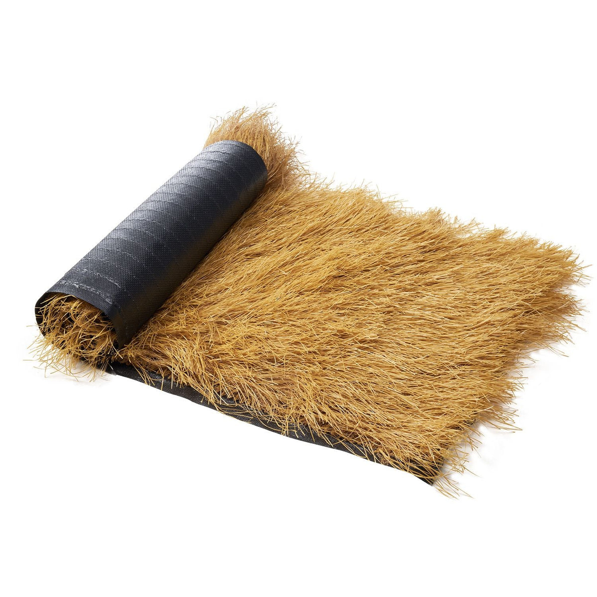 Artificial Thatch Grass Roof, 1.6 x 19.7 ft Tiki Bar Hut Thatch Roofing Roll, Waterproof & Fire-Resistant, Palapa Tiki Roof Mat for Patio Pool Beach Tropical Hawaiian Party Décor