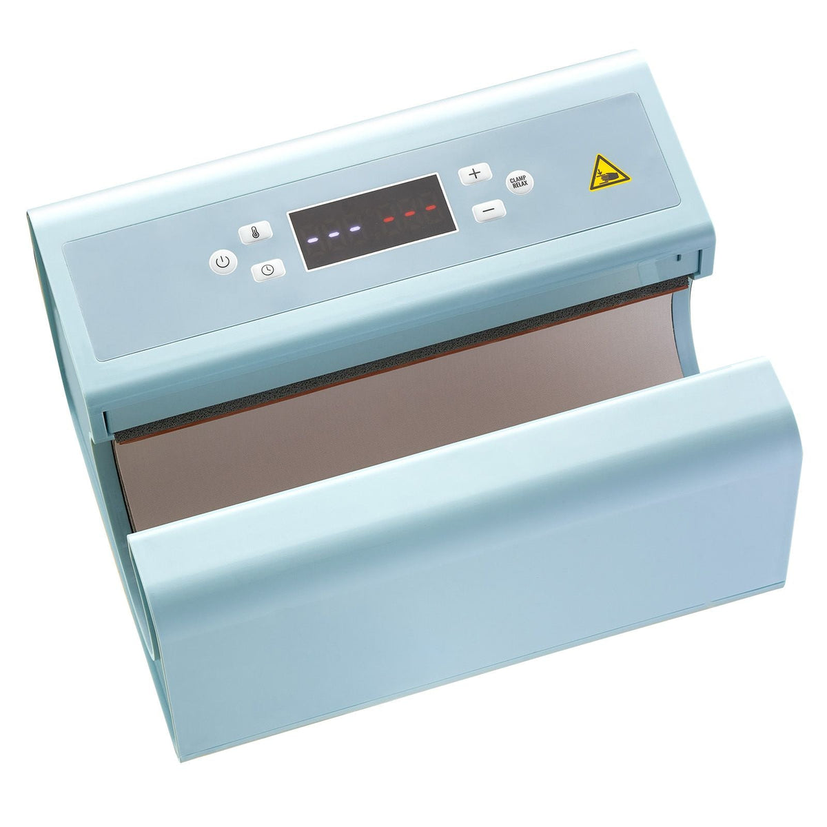 Auto Tumbler Heat Press Machine, Mug Heat Press for 11-30oz Sublimation Tumblers, Heat Up Fast and Even, Tumbler Press with Tape and Glove, Temp and Time Setting, for Tumblers, Cups, Mugs, Blue