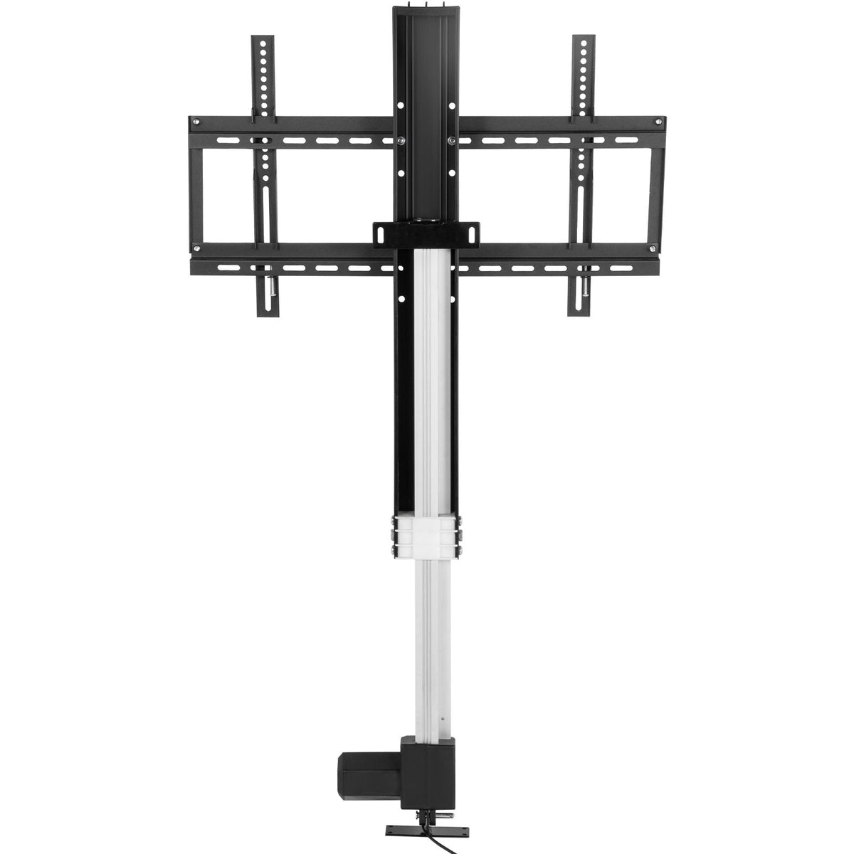 Automated TV Elevator for Up to 50" Screens, 28" Stroke with Adjustable Height from 38" to 65", Remote Controlled, Supports up to 132 lbs