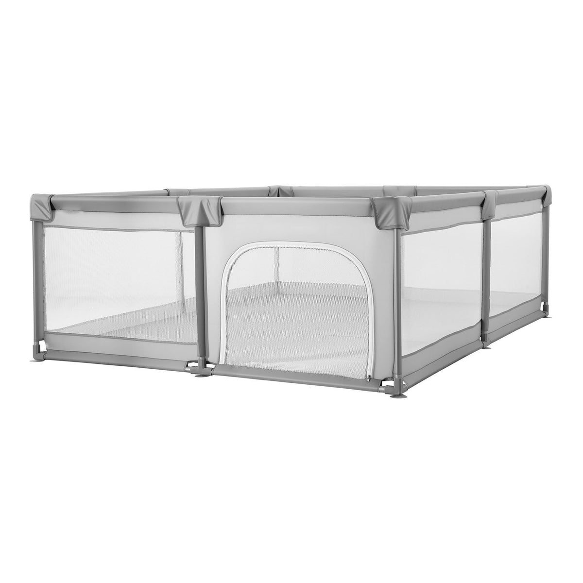 Baby Playpen, 78.7″ x 70.3″ Extra Large Playpen for Babies Toddlers, Indoor/Outdoor Baby Fence Play Yard, No-Gap Safety Activity Center with 50 Ocean Balls, Zippered Door & Soft Breathable Mesh