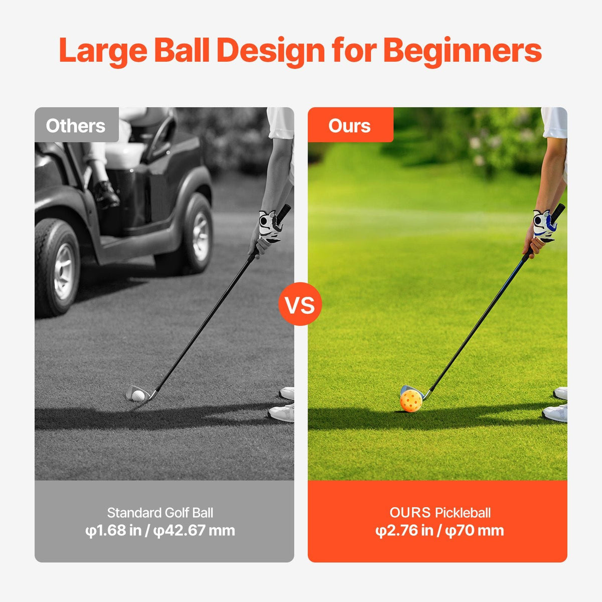 Backyard Golf Game, 9 Hole Golf Course, Golf Game Practice Games, Golf Chipping Game for Family, Adults and Kids, Portable Outdoor Yard Golf Game for Lawn, Yard, Camping, Park, Beach
