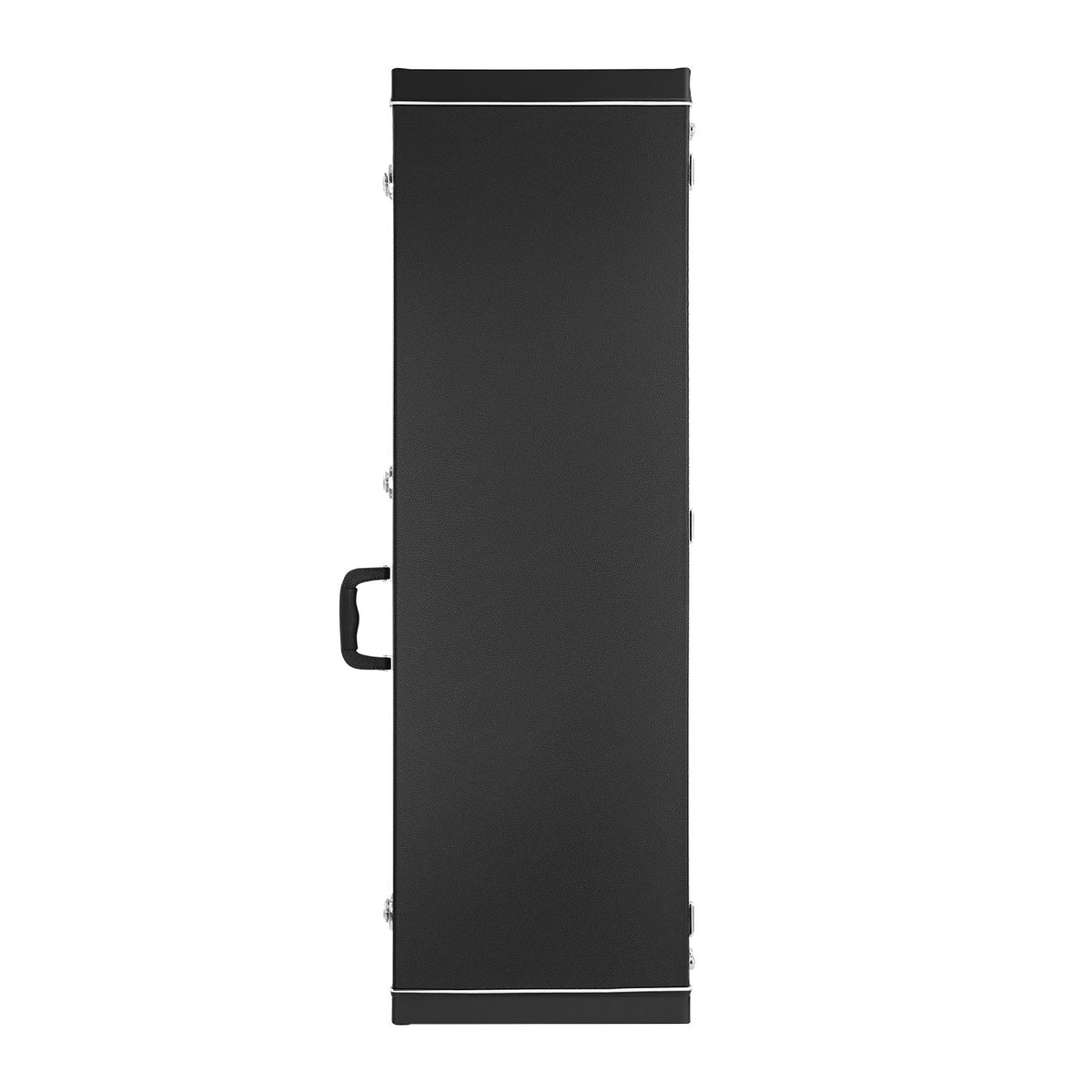 Bass Guitar Hard Case, 48.03 in Rectangular Guitar Hard Case, With Lock Latch Keys Handle, PVC Padding Soft Lining Water-Resistant Hard Shell Guitar Cases, for 39-46.5 in Bass Guitars, Black