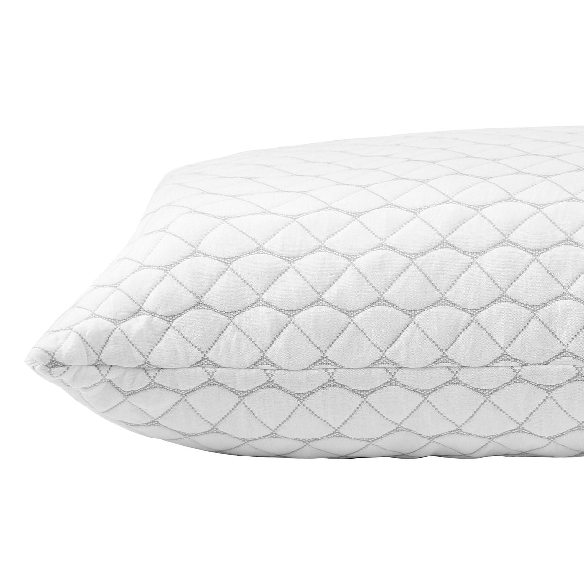 Bed Pillow for Sleeping, King Size Luxury Quality Hotel Pillow with Memory Foam Fill, Supportive & Adjustable, Includes Natural Firber Pillowcase, Bedding for Back, Stomach and Side Sleepers