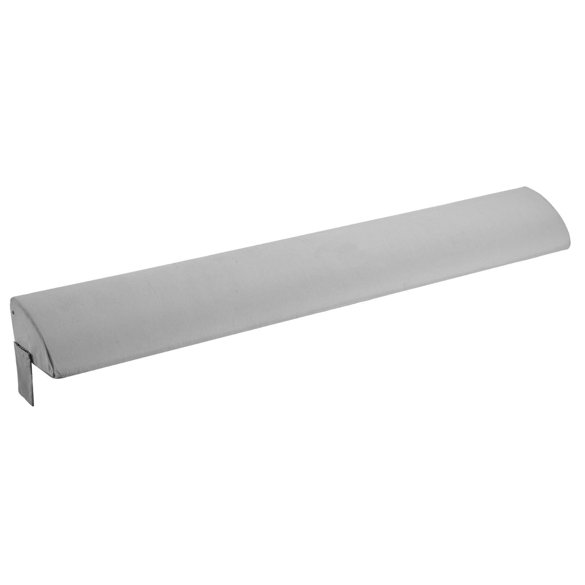 Bed Wedge Pillow for Headboard, King Size, 72"x10"x6" Bed Gap Filler, Fill 0-7" Gap Between Headboard and Mattress, 25D Foam Mattress Wedge Headboard Pillow with Side Pocket, for Backrest, Gray