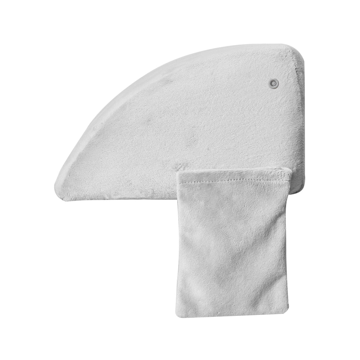 Bed Wedge Pillow for Headboard, King Size, 76"x10"x6" Bed Gap Filler, Fill 0-7" Gap Between Headboard and Mattress, Soft Plush Mattress Wedge Headboard Pillow with Side Pocket, for Backrest Gray