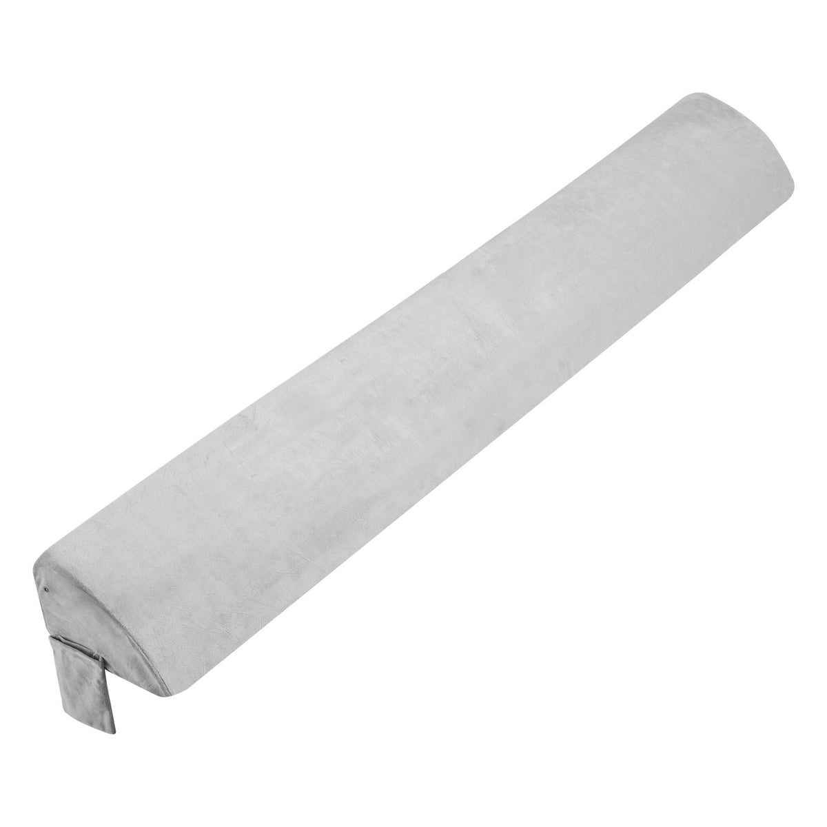 Bed Wedge Pillow for Headboard, King Size, 76"x10"x6" Bed Gap Filler, Fill 0-7" Gap Between Headboard and Mattress, Soft Plush Mattress Wedge Headboard Pillow with Side Pocket, for Backrest Gray