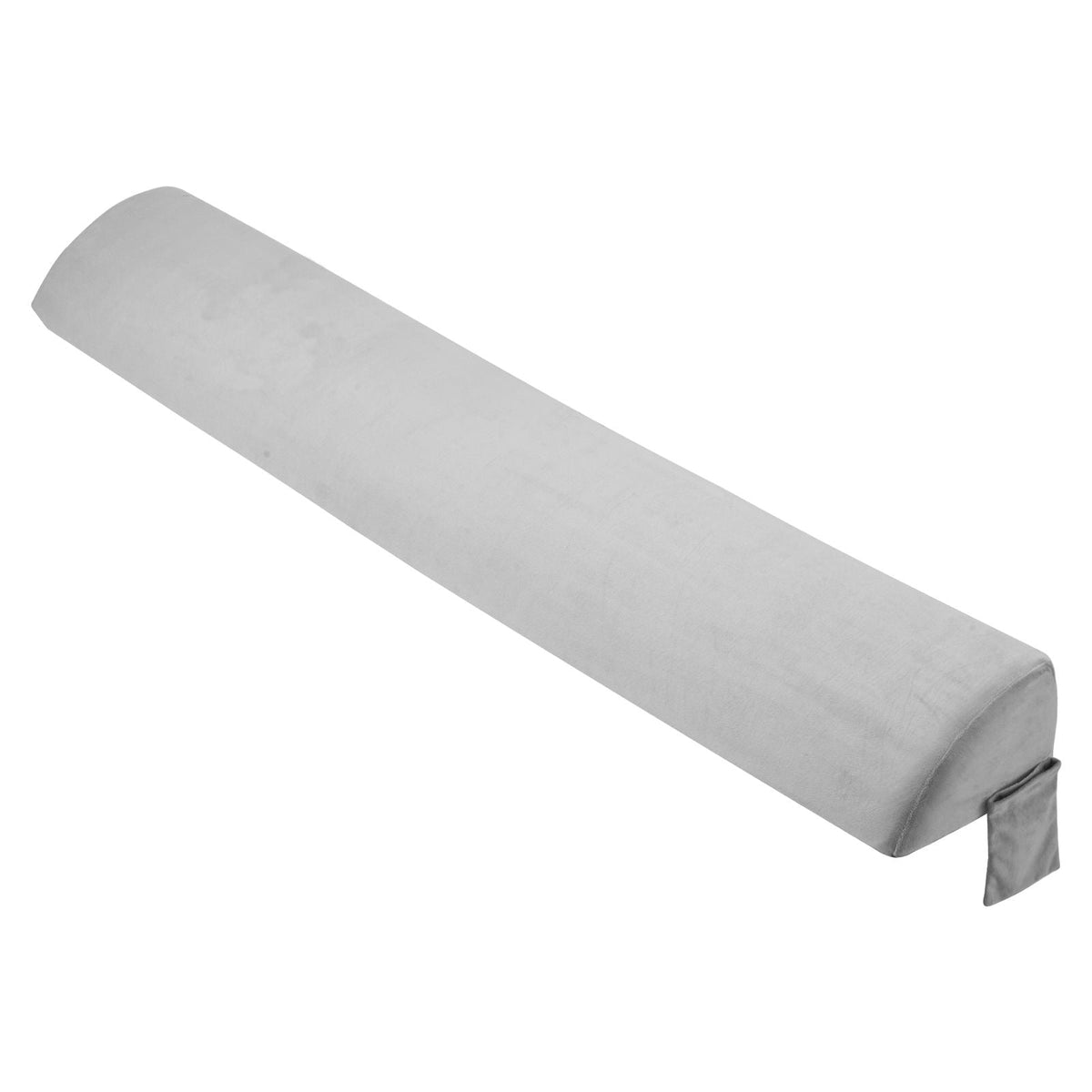 Bed Wedge Pillow for Headboard, King Size, 76"x10"x6" Bed Gap Filler, Fill 0-7" Gap Between Headboard and Mattress, Soft Plush Mattress Wedge Headboard Pillow with Side Pocket, for Backrest Gray