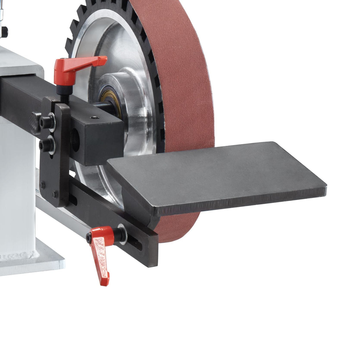 Belt Grinder Sander, 72 x 2-Inch Variable Speed Belt Polisher with VFD, 1500W 2HP Polishing Grinding Machine with 3 Grinding Moulds & 3PCS Sanding Belts for Metalworking, Knife Making