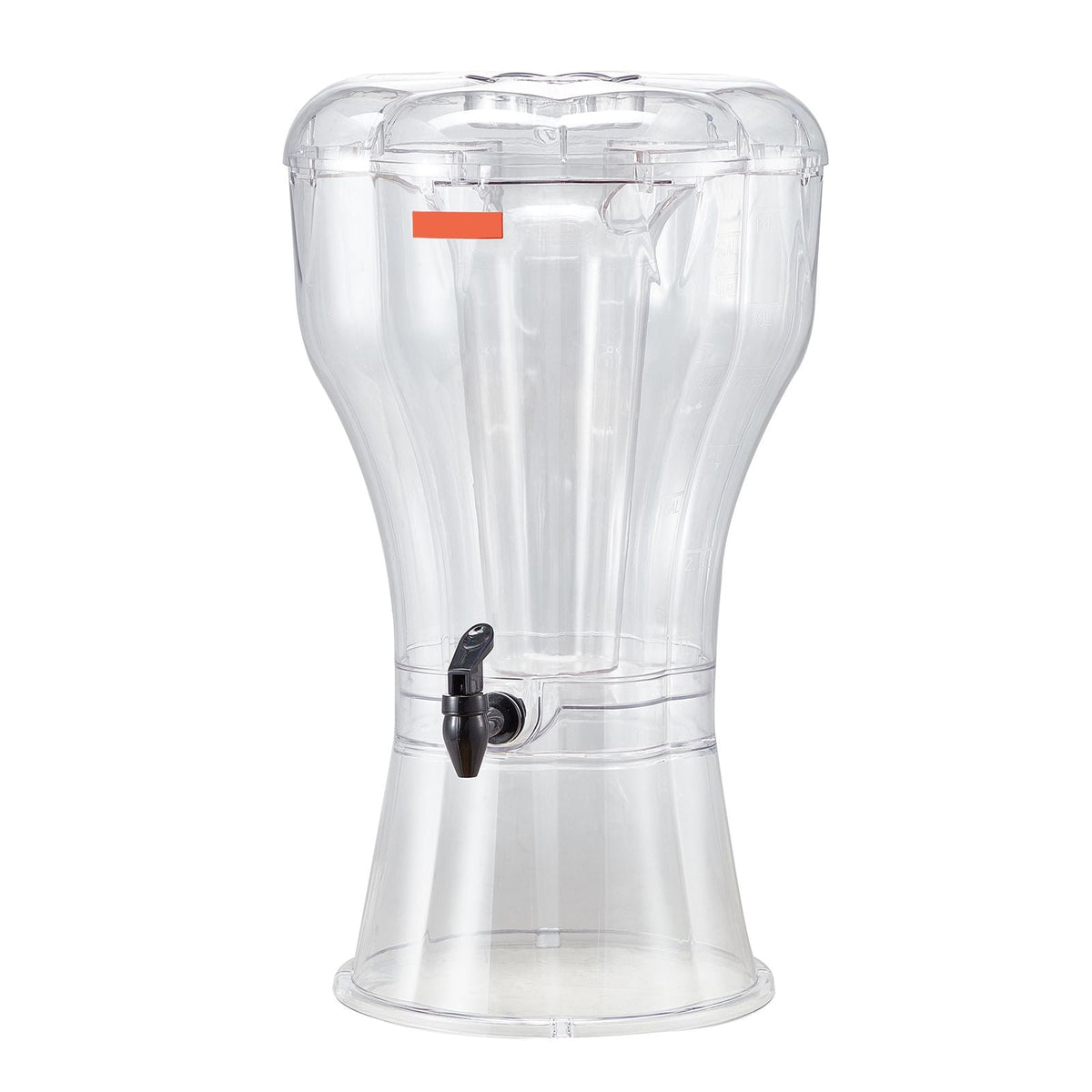 Beverage Dispenser, 3.4 Gallon Drink Dispenser for Parties, Plastic Juice Dispensers with No-Drip Spigot, Iced Tea Lemonade Juice Water Dispensers, for Restaurants, Hotels, Parties