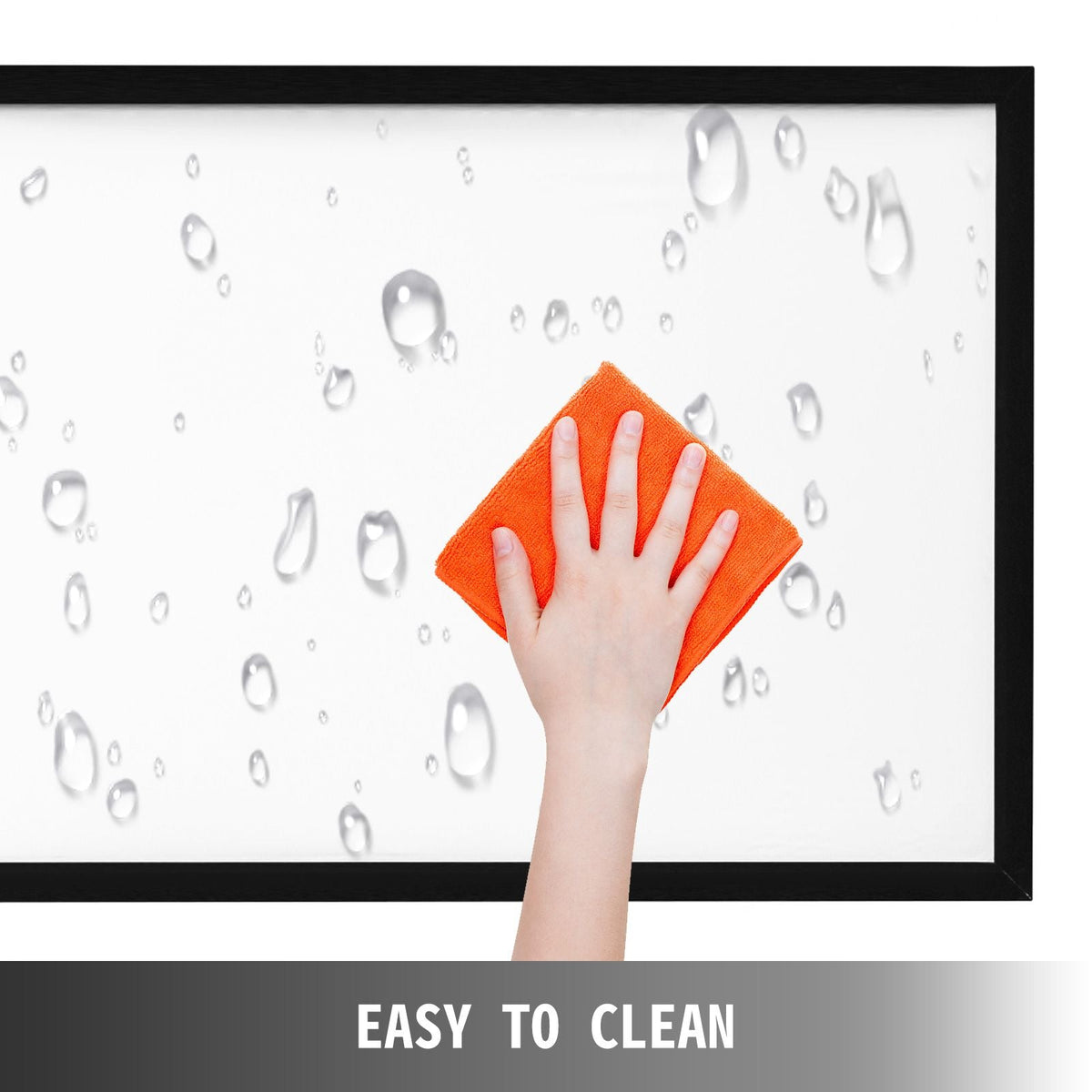 Big 130" Diagonal 16:9 HD Projector Screen Home Theater Outdoor Use