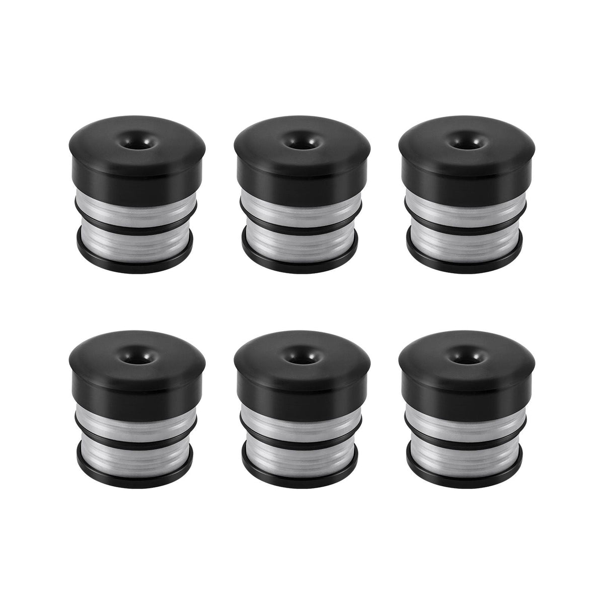 Body Mount Bushing Kit, Compatible with 2008-2016 F250 F350 Super Duty, 64 PCS Silicone Body Mount Kit, Quick Replacement, Durable Components for Improving Bumpy Driving Performance, Gray