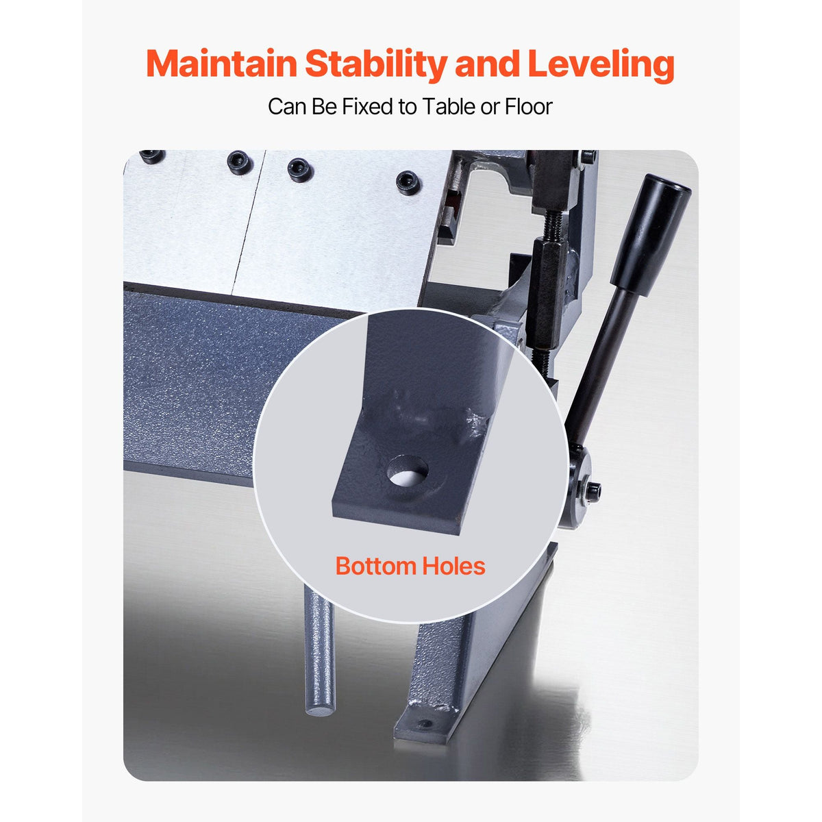 Box and Pan Brake, 12 in Sheet Metal Bending Brake, 20-Gauge Mild Steel Capacity, 0-135 Degree Adjustable, Metal Bender Machine with 5 Fingers, Heavy-Duty Aluminum Folder for Precise Bending