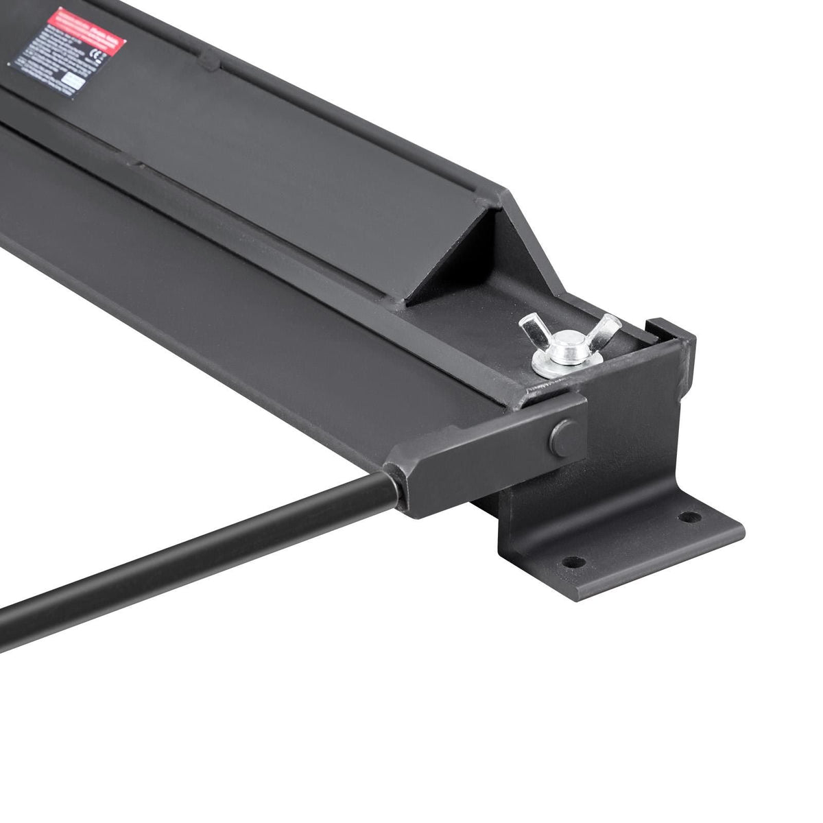 Box and Pan Brake, 30 in Sheet Metal Bending Brake, 18-Gauge Capacity, 0-135 Degree Adjustable, Metal Bender Machine, No Wobbling, Heavy-Duty Aluminum Folder for Precise Batch Bending