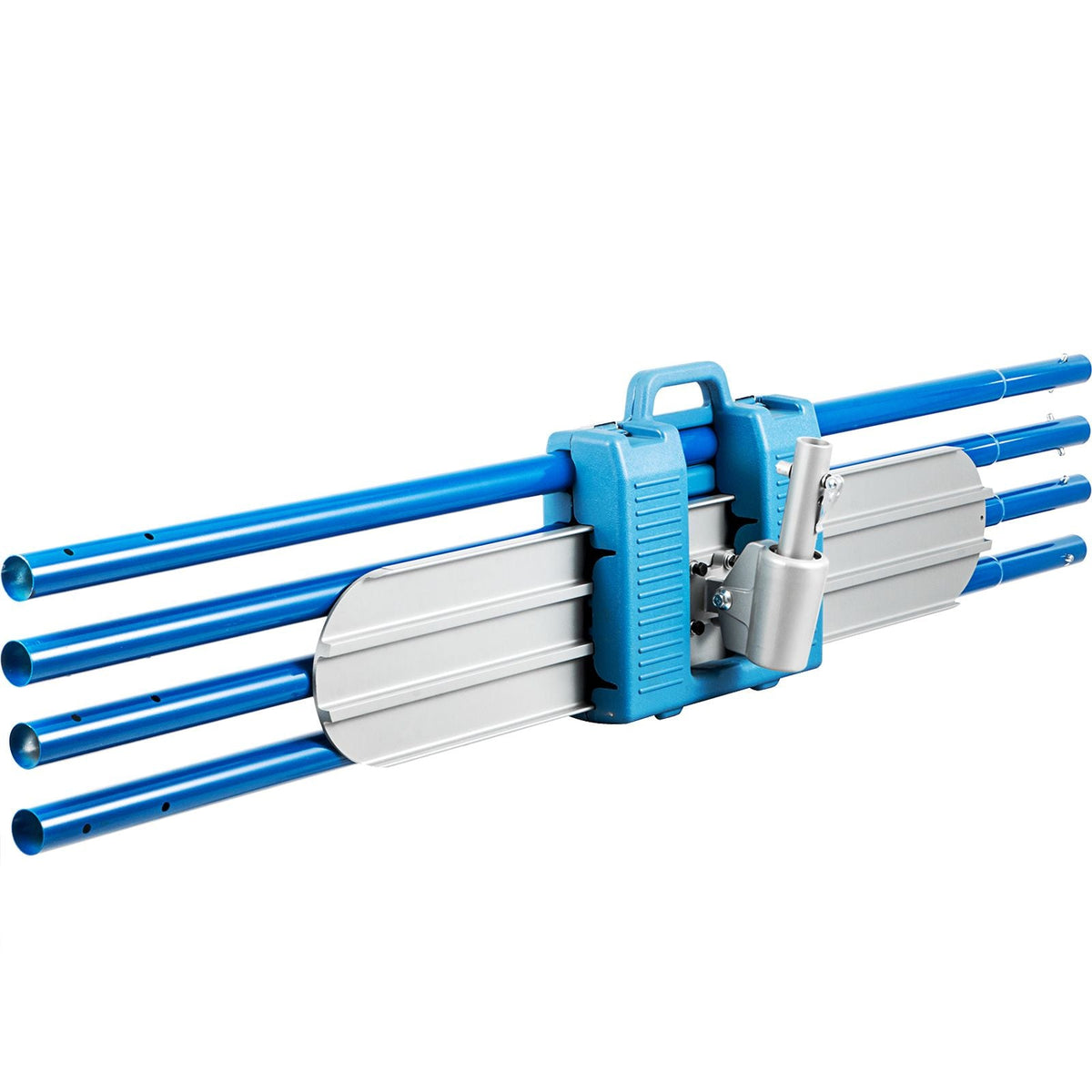 Bull Float Magnesium Concrete Float 48 x 8\" Round End Concrete Float Tool Cement Tool Bull Concrete Kit Bull Float with 4 Float Handle Bull Float Bracket Concrete Tools Finishing Bull Float