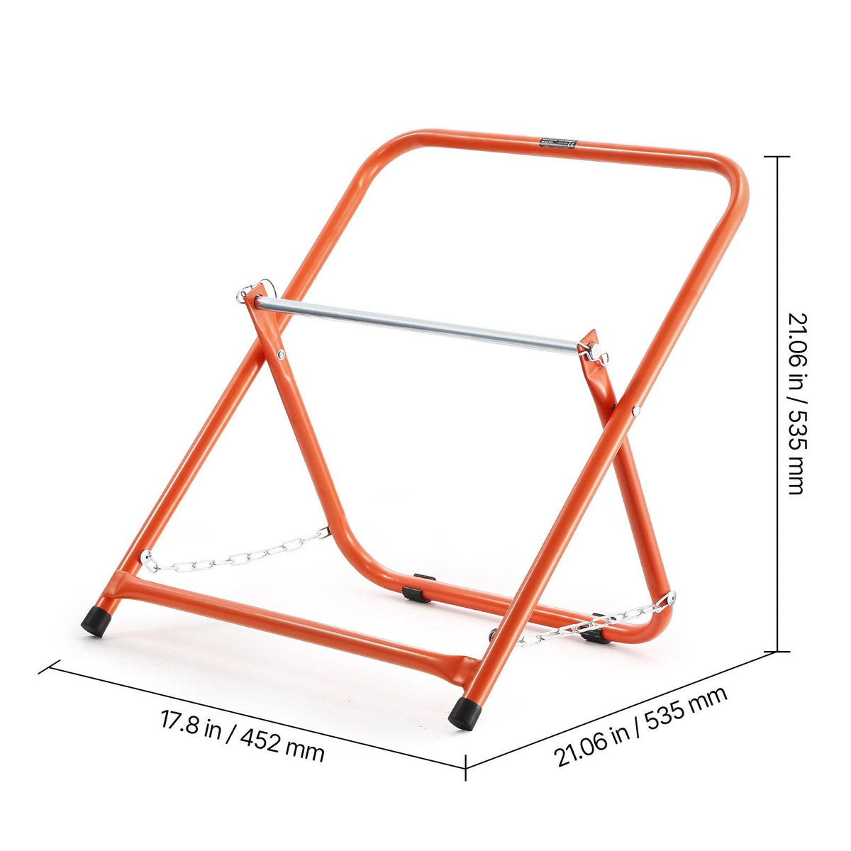 Cable Caddy, Heavy Duty Steel Frame, Spool Holder for Electrical Wires, Portable Wire Dispenser for Up to 20 in Diameter Spools, 100 lbs Capacity for Cable Reels, Electrical Industrial Retail