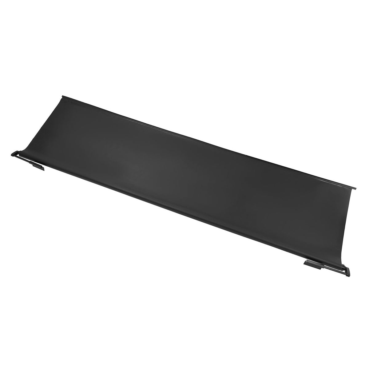 Camper Awning Fabric Replacement, 7" to 13', Weatherproof Durable Slide Topper Awning with Bracket, Heavy Duty Slide Topper Awning with Stainless Steel Material, Fit for RV & Motorhome(Black)
