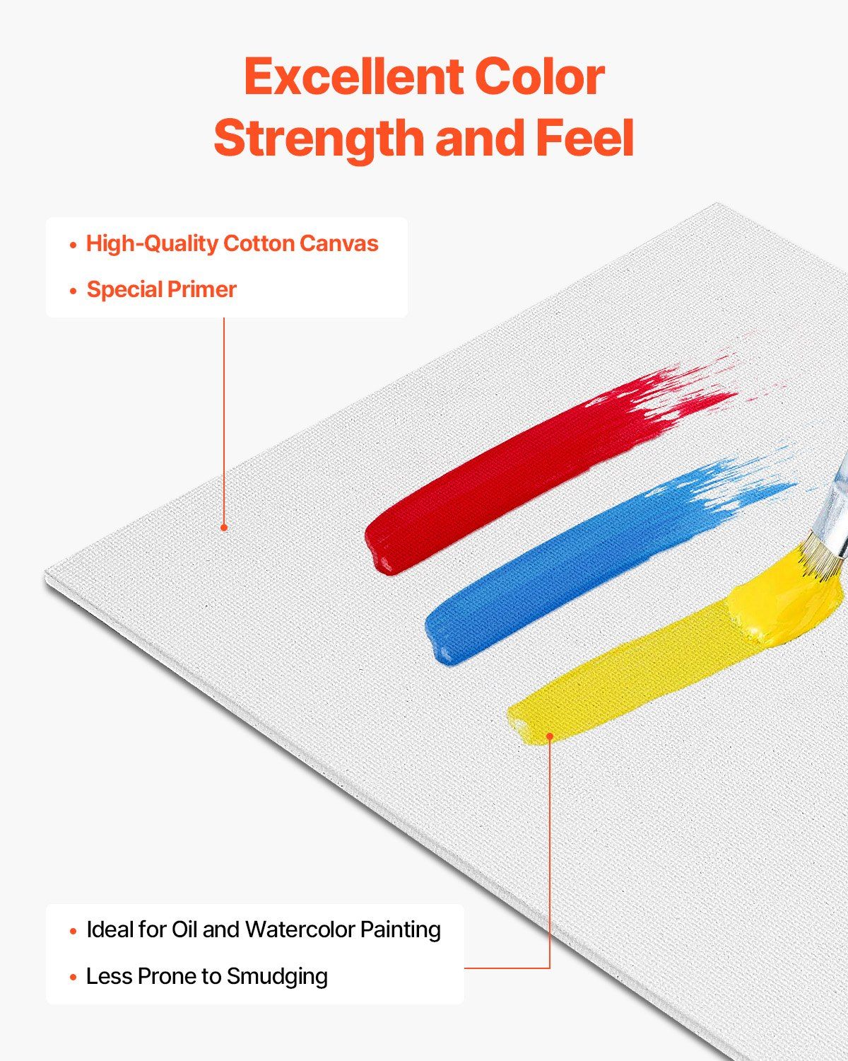 Canvas Boards for Painting 24 Pack 12 x 16 Inch Blank Canvases for Painting