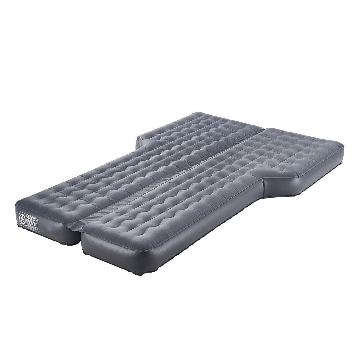 Car Air Mattress, Inflatable Car Camping Mattress, Oxford Thickened Travel Beds, Comfortable and Durable Portable Sleeping Pad with Air Pump, Nozzle, Carry Bag, Fits Most SUV MPV Sedan, Gray