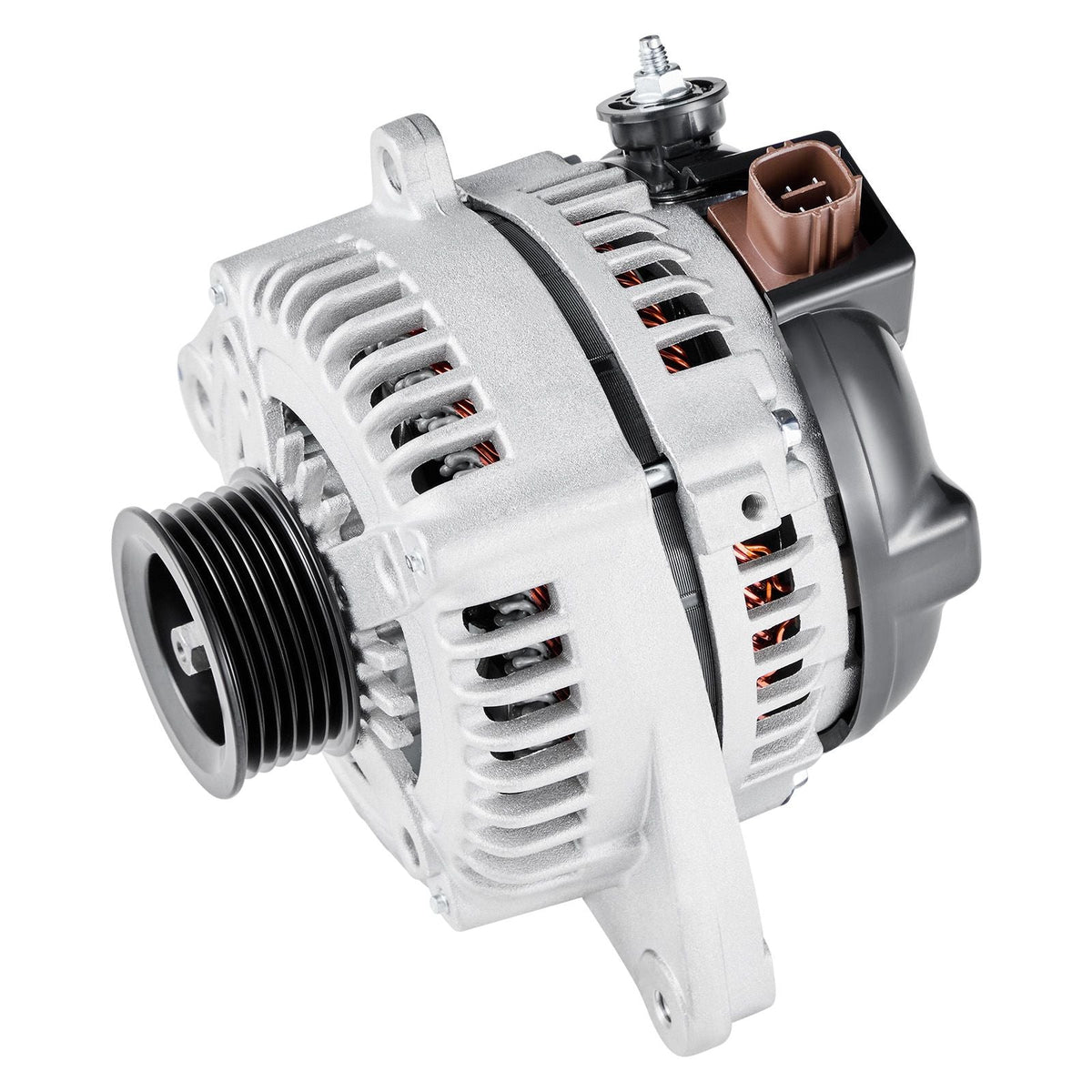Car Alternator 11032, Fit for Toyota Highlander V6 3.3L 2004-2007, Sienna 2004-2006, Lexus RX330 3.3L 2004-2006, Automotive Replacement Alternator 27060-0A100, 27060-0A130, AL3315X, 400-52140R