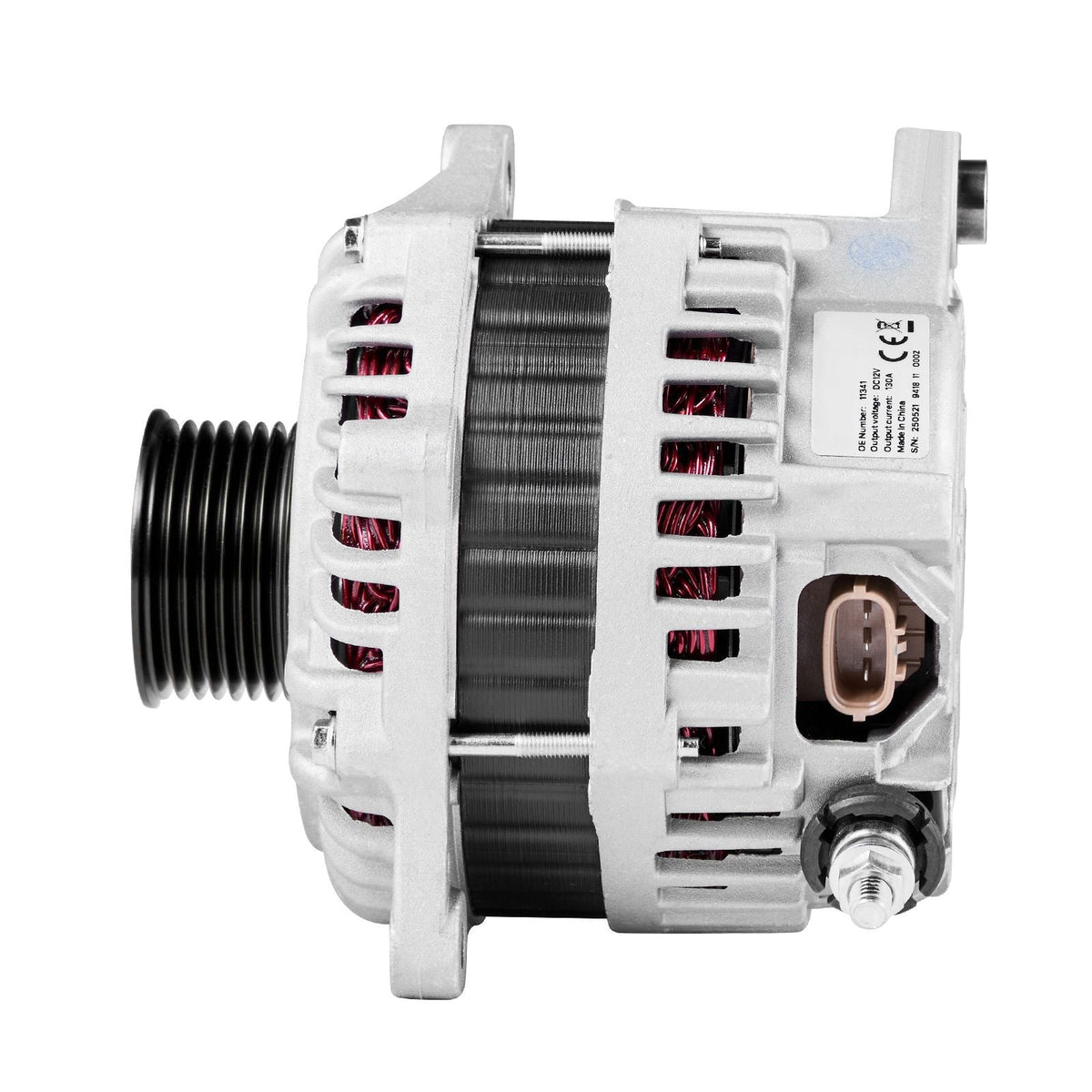 Car Alternator 11341, Fit for Nissan Altima V6 3.5L 2007-2010, Maxima 2009-2010, Murano 2009-2014, Quest 2011-2017, for Saturn Aura 2007-2008, Automotive Replacement Alternator 11557, AMT0228