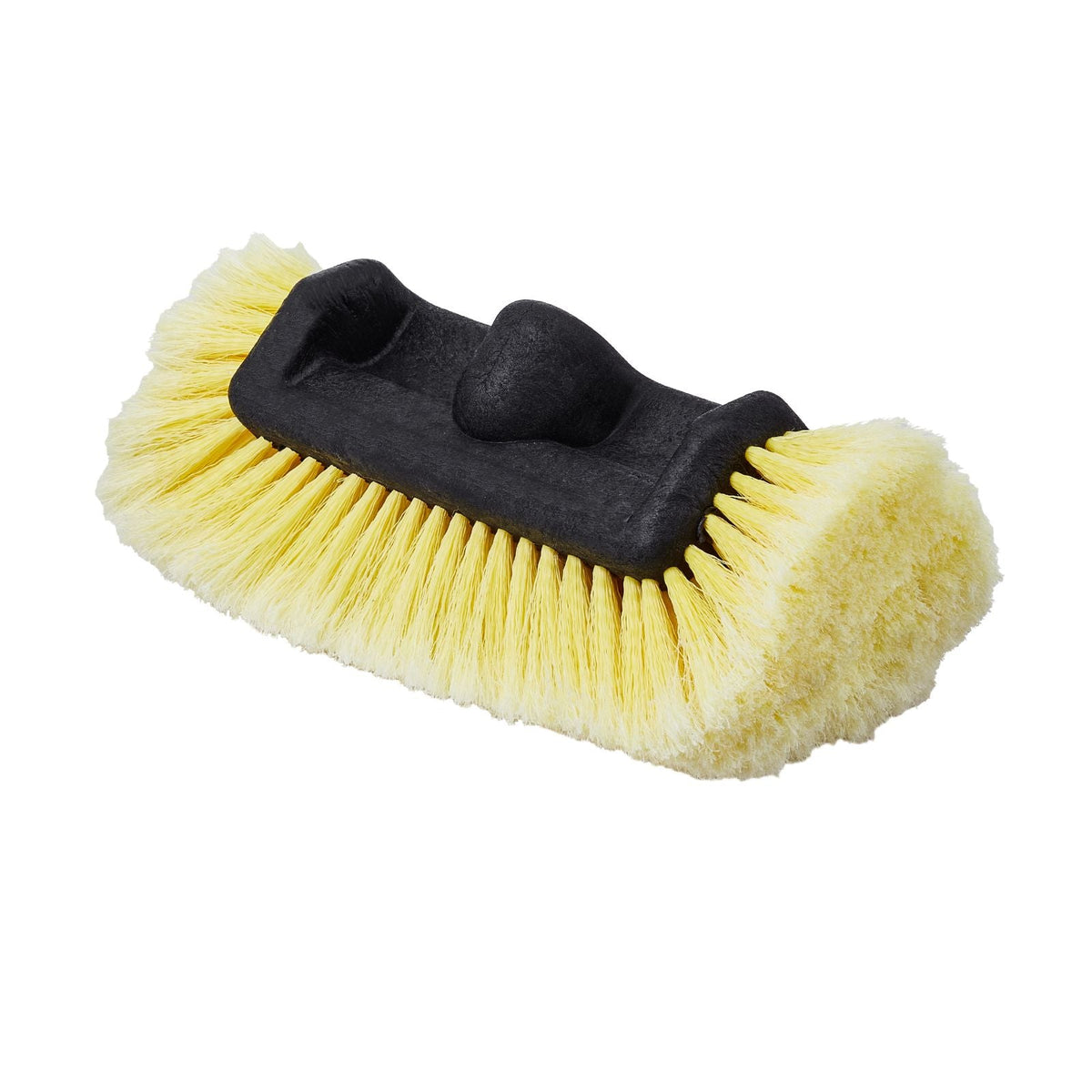 Car Wash Brush, 66.7-Inch Extendable Car Washing Brush with Long Handle, 12" Scratch-Free Soft PVC Bristle Head, Flow-Thru Car Cleaning Mop Kit with Water Hose Attachment for Car RV Boat