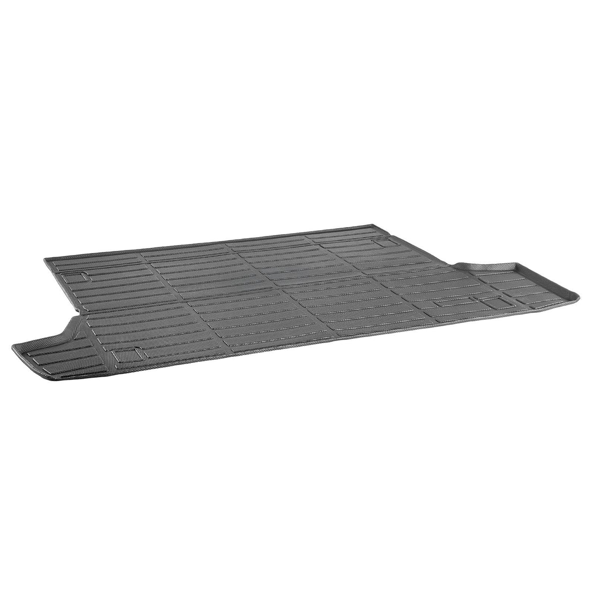 Cargo Mat Compatible with Toyota 4Runner 7 Seater 2010-2024 without Sliding Tray, Precise Fit Trunk Mat for SUVs, TPE Trunk Protector Replacement, Black (1PCS)