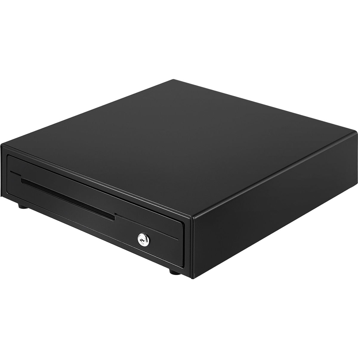 Cash Register Drawer, 16\" 12 V, for POS System with 5 Bill 8 Coin Cash Tray, Movable Coin Compartment & 2 Keys Included, RJ11/RJ12 Cable for Supermarket, Bar, Coffee Shop, Restaurant (USD Only)