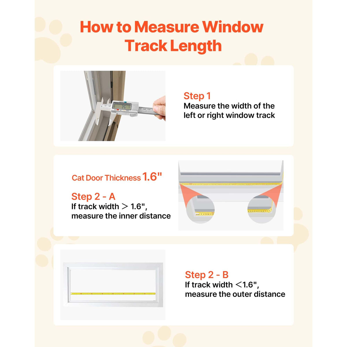 Cat Door for Window, Adjustable to Fit Window Width 23"-28", 4 Secure Lock Modes, Aluminum Frame and High-Transparency Glass, Magnetic Closure, Weatherproof Quick-Fit Pet Door for Cats, White