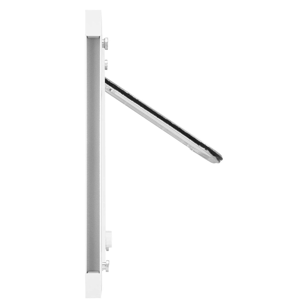 Cat Door for Window, Adjustable to Fit Window Width 35"-40", 4 Secure Lock Modes, Aluminum Frame and High-Transparency Glass, Magnetic Closure, Weatherproof Quick-Fit Pet Door for Cats, White