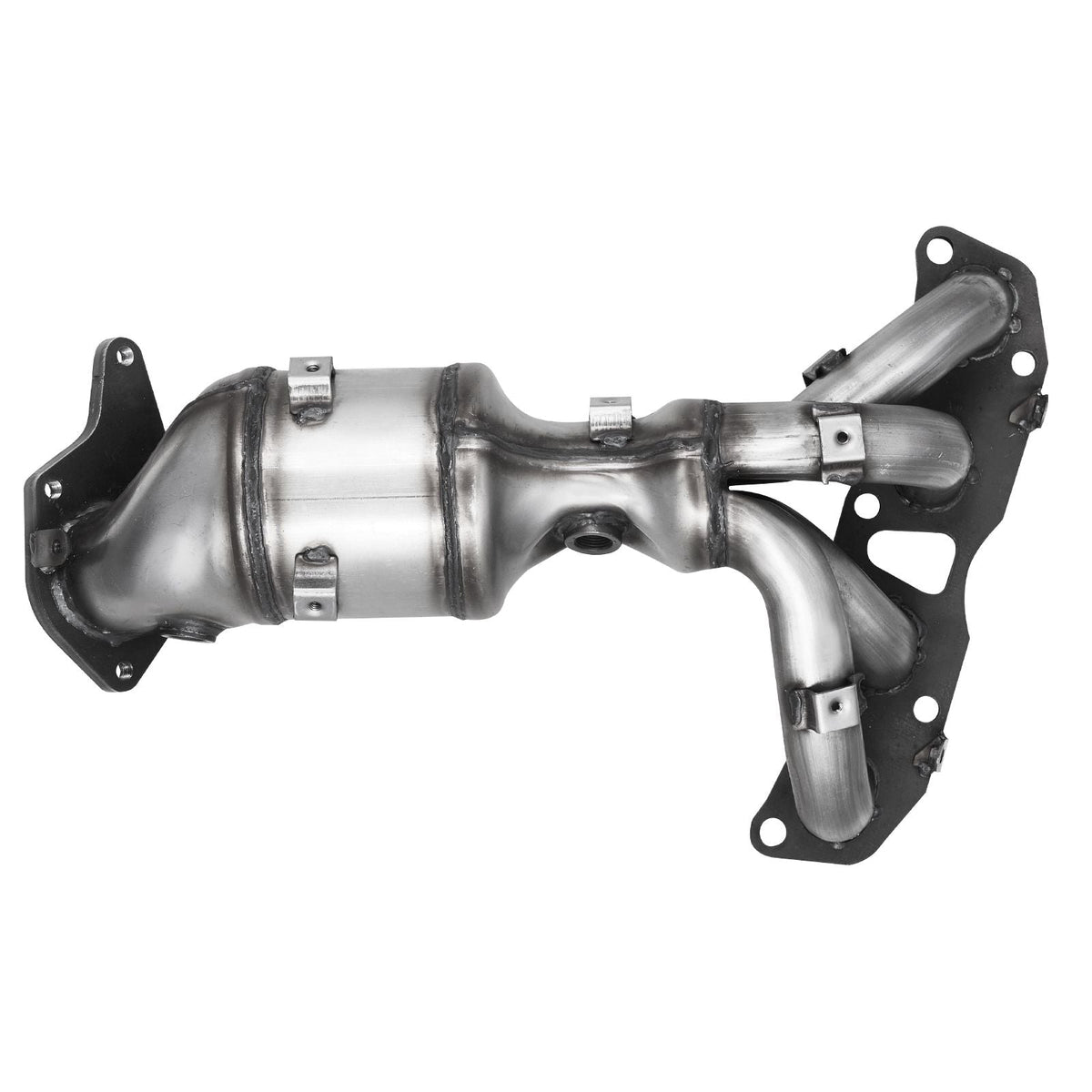 Catalytic Converter, Compatible with Nissan Altima 2007 2008 2009 2010 2011 2012 2013 2.5L L4, Front, Replacement OE 674-933, Stainless Steel High Flow Converter, for Exhaust Gas Purification
