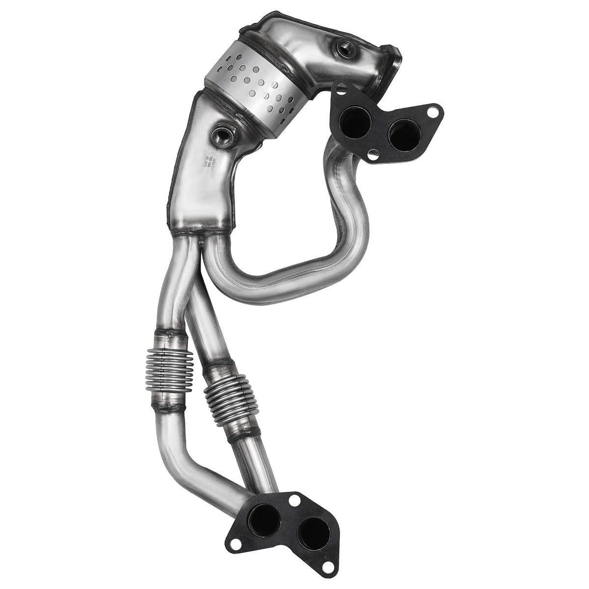 Catalytic Converter, Compatible with Subaru Forester Impreza Legacy Outback/ SAAB 9-2X, 2.5L H4, Front, Replacement OE 16564, Stainless Steel High Flow Converter, for Exhaust Gas Purification