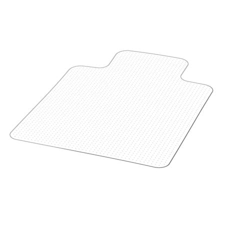 Chair Mat with Lip, 36 x 48-inch Office Chair Mat for Low Pile Carpeted Floors, Clear Floor Protector Rug with Studded, Non-Slip & Easy to Clean, Smooth Glide Under Desk Rug for Home Office