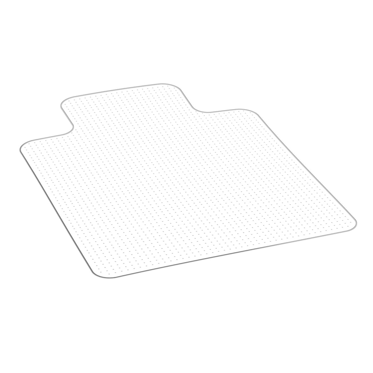 Chair Mat with Lip, 36 x 48-inch Office Chair Mat for Low Pile Carpeted Floors, Clear Floor Protector Rug with Studded, Non-Slip & Easy to Clean, Smooth Glide Under Desk Rug for Home Office