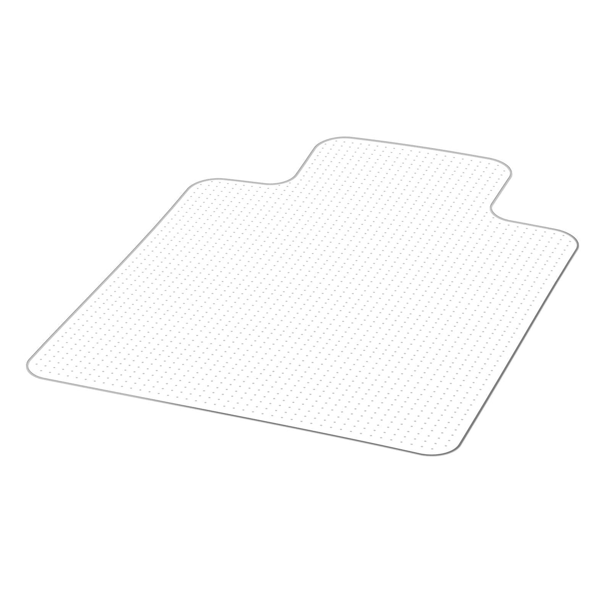 Chair Mat with Lip, 36 x 48-inch Office Chair Mat for Low Pile Carpeted Floors, Clear Floor Protector Rug with Studded, Non-Slip & Easy to Clean, Smooth Glide Under Desk Rug for Home Office
