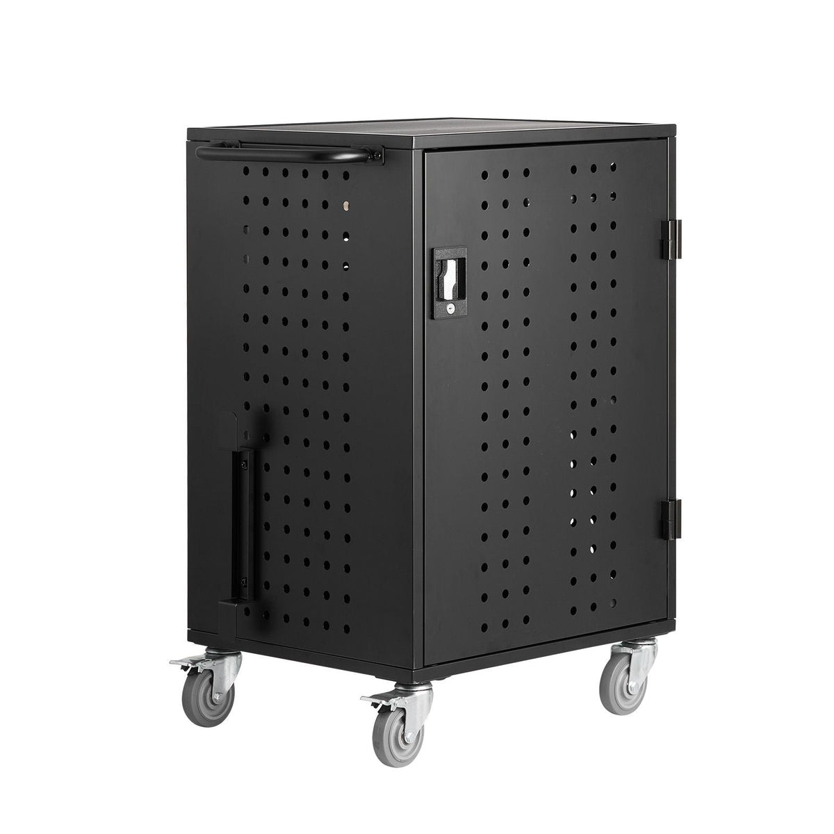 Charging Cart, 32 Device Mobile Charging Station, Up to 15.6 in Screen Size, Office and Classroom Mobile Charging Cart, for Chromebook, Tablet and Laptop