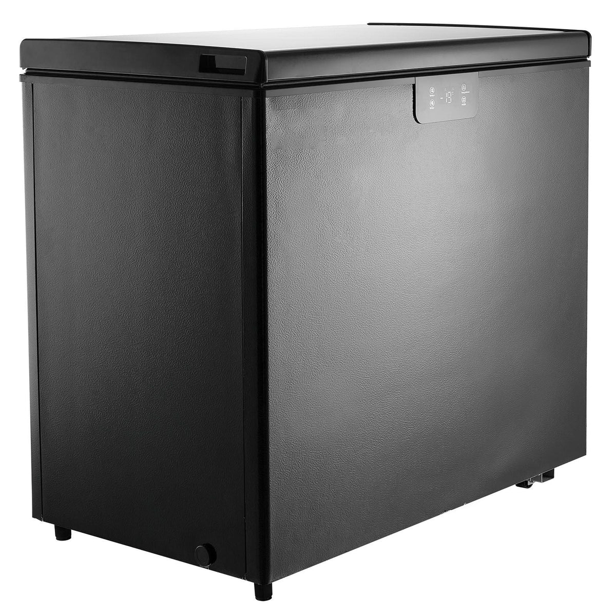 Chest Freezer, 5.4 Cu.ft / 153 L Compact Deep Freezer, Free Standing Top Open Door Compact Freezers with 2 Removable Baskets & Adjustable Thermostat, Energy Saving & Low Noise, Black
